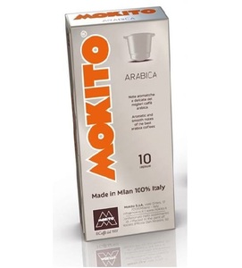 Cápsulas Mokito Compatibles con Nespresso, Mezcla de Café 100% ARÁBICA, el Premiado Café Italiano Hecho en Milán - Product Image 3