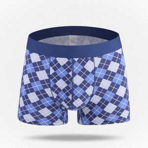 Calzoncillos bóxer de algodón/spandex para hombre, muestra gratuita OEM 2022, con diseño popular y estilo sexy. - Product Image 2