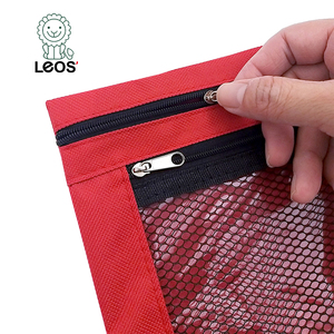 Tùy chỉnh màu 2-túi chất kết dính bút chì túi trường Cung cấp nộp hồ sơ sản phẩm cho 3 vòng chất kết dính - Product Image 3