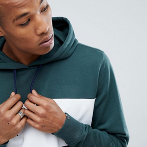 Sweats à capuche pour hommes 100% coton personnalisés Sweat-shirt à la mode Letterman avec impression bouffante Taille XS pour la saison d'automne - Product Image 3