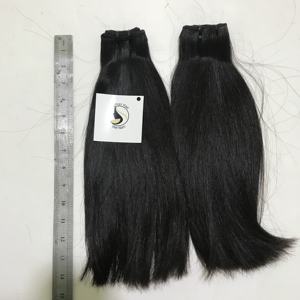 Wholesale 10A Vietnamese Virgin <b>Hair</b> 100% Unprocessed Kinky Straight Natural <b>Color</b> Double Weft Human <b>Hair</b> Bundles - Product Image 2