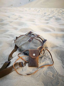 Bolsa de cuero de moda para teléfono móvil con correa para el hombro, hecha a mano bandolera, funda para Iphone, bolsa para teléfono móvil, servicio OEM y FBA - Product Image 6