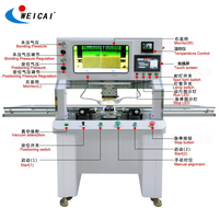 Machine de collage par pressage à chaud WeicaiCR-815SH pour écrans LCD d'ordinateurs portables, pour la réparation d'écrans LCD, machine de collage IC Cof pour panneaux LED LCD à cellules ouvertes
