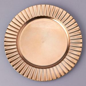 Assiette de service sous la Table à manger plaqué en fer, de qualité supérieure, chargeur de décor de mariage, assiette à emporter - Product Image 2