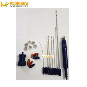 Cánulas de Infiltración Luer Lock con Kit de Transferencia de Nanograsa, Acero Inoxidable Reutilizable, Certificado CE - Product Image 1