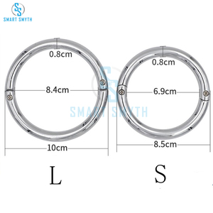 Anillos de Nariz de vaca y cerdo | Instrumentos veterinarios personalizados de acero inoxidable de alta calidad fabricados en Pakistán - Product Image 4