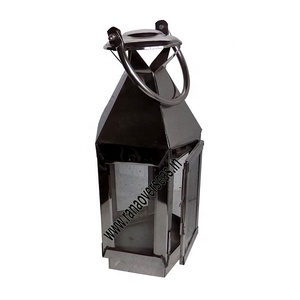 Lanternes décoratives traditionnelles élégantes de bougie d'acier inoxydable pour le restaurant et le café d'hôtel - Product Image 1