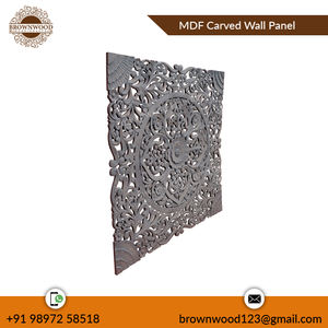 Design unique MDF sculpté grand panneau mural Fabricant et exportateur à prix compétitif pour les commandes en gros - Product Image 3