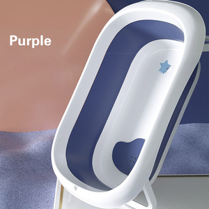 Alfombrilla de goma antideslizante de profundidad ajustable Recién nacido <span class=keywords><strong>Bañera</strong></span> plegable con <span class=keywords><strong>patas</strong></span> de garra <span class=keywords><strong>para</strong></span> bebés - Product Image 4