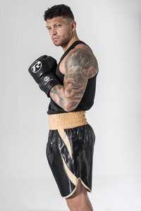 กางเกงมวยผ้าฝ้ายสำหรับผู้ชายกางเกงขาสั้นมวยไทย MMA แบบใหม่ล่าสุด - Product Image 3