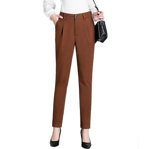 Pantalon habillé pour femmes, vêtement confortable, coupe ajustée, pantalon féminin, nouvelle collection - Product Image 3