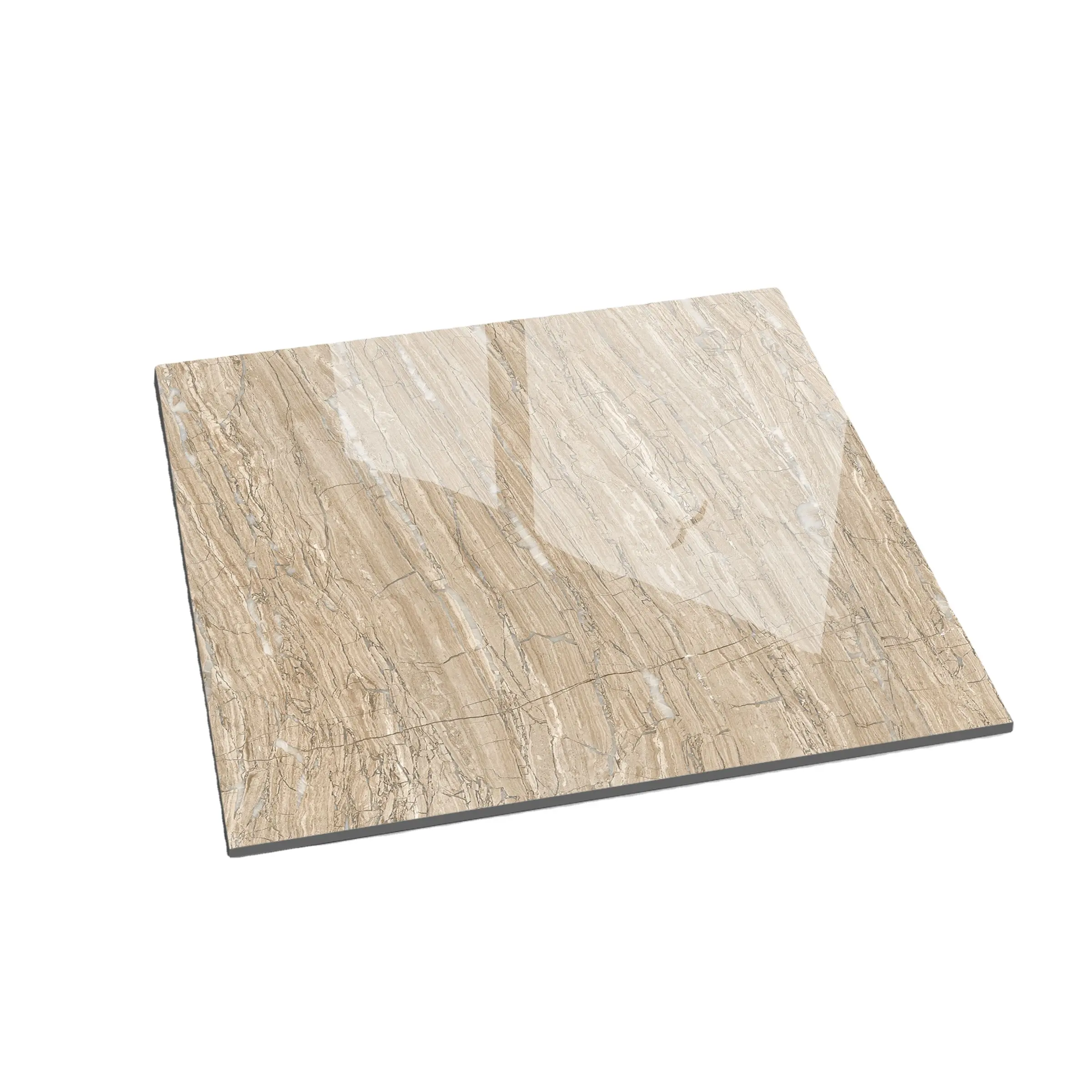 Carreaux de sol en porcelaine marron, 600x600 600x1200, robuste, de bonne qualité, pour décoration intérieure de la maison, avec 0% prix de Maintenance