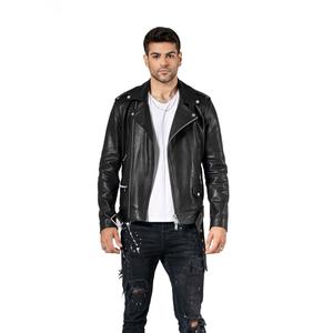 Chaqueta universitaria de cuero genuino Nappa con estilo para hombre, tela transpirable suave, logotipo personalizable, informal para las estaciones de primavera e invierno - Product Image 1
