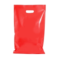 Shopping Packaging Die Cut Bag Merchandise Handle Plastic Bags