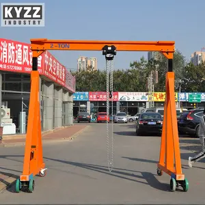 2 Tấn Điện Hoist Bánh Xe Xe Đẩy Kho Giàn Cẩu Để Bán