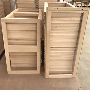 Cadre de visage moderne en bois de bouleau massif de haute qualité pour armoires de cuisine et miroirs marque KT - Product Image 1