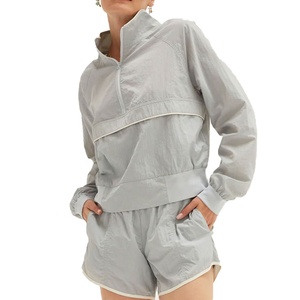 2025 OEM vente en gros impression personnalisée coupe-vent léger coupe-vent bloc de couleurs sport veste coupe-vent pour hommes - Product Image 2