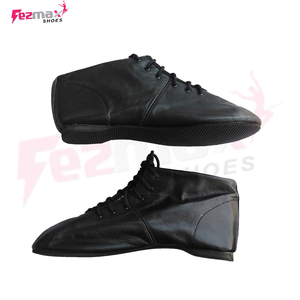 Sneakers de danse en cuir véritable pour hommes, chaussures de danse, de jazz, plates, bottes de danse pour l'entraînement - Product Image 5