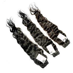Wholesale Unprocessed 100% Virgin Brazilian Human Hair Deep Wave Hair Extensions Raw <b>Tangle</b> Free Burmese Human Hair Bundles - Product Image 2
