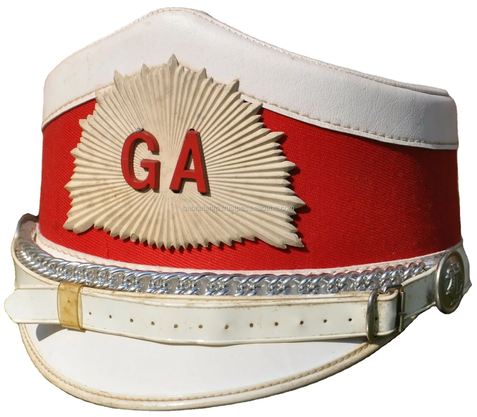 قبعة فرقة درايج, قبعة فرقة درايج مصنوعة حسب الطلب من كلية غلين الأكاديمية برونسويك جورجيا شاكو المشي