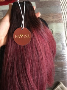 ขายส่งผมต่อแท้สีแดงบรอนซ์ธรรมชาติ ปี 2026 ขายดี 100% ผมเวอร์จินไม่ผ่านการแปรรูป จัดเรียงเกล็ดผมอย่างสมบูรณ์แบบ ขายส่ง - Product Image 5