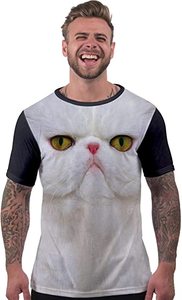 เสื้อยืดผู้ชายกราฟิคพิมพ์ลายซับลิเมชัน,ผ้าฝ้ายโพลีเอสเตอร์ - Product Image 6