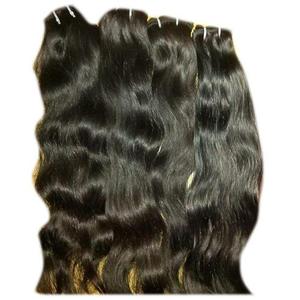 Pelo indio Remy virgen, compre extensiones de cabello ondulado natural indio, Remy - Product Image 1