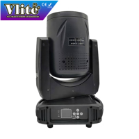 Cabeza Móvil LED de 400W con Zoom, Luz Frontal Blanca, Alto CRI 90, Control DMX512