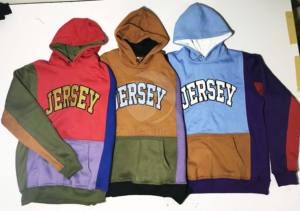 Sudadera con capucha personalizada para hombre, 3 paneles, bordado, tela de algodón cómoda de alta calidad, sudaderas con Panel con bordado de sarga - Product Image 5