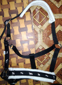 VENDO PP halters CABALLEROS NYLON HALTERS IN; dólar 2 tamaños COB completo Shetland - Product Image 3
