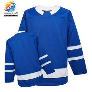 Jersey de Hockey sobre Hielo Unisex Personalizado en Todos los Colores, Modelo F1I-05 de la Industria de Fórmula 1 - Product Image 1