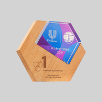 Pujiang — coffret en bois à graver, cérémonie de remise en gros, décoration personnalisée pour cadeau d'entreprise, plaque en bois
