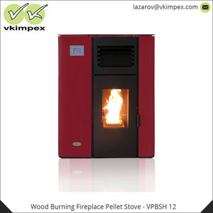 Estufa de Pellets Moderna Independiente de 12.5 kW, 777x405x970 mm, Chimenea de Leña de Acero con Aislamiento Térmico - Product Image 4
