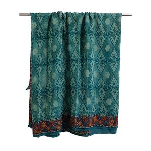 Sari Retro de Crepé de Seda, Kimono Artesanal de 5 Yardas, Tela para Confección de Vestidos de Mujer, Talla Grande, Transpirable, de Secado Rápido, Camisón para Verano - Product Image 2