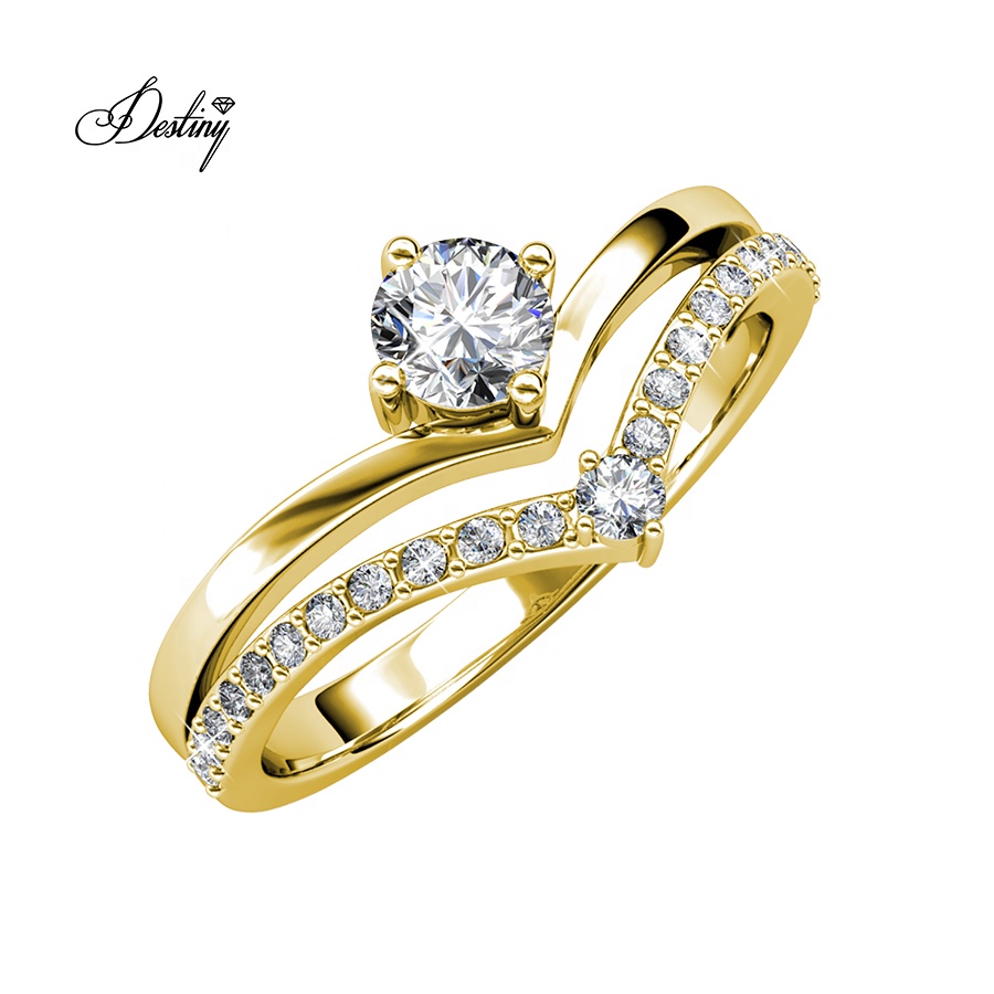 【STAR JEWELRY】K18 リング WISHBONE V RING WISHBONE V RING(2XR0247)Pt950 リング｜スタージュエリー公式