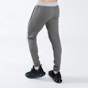 Pantalon de jogging d'hiver personnalisé pour homme, coupe régulière, pour musculation et course, avec poches zippées sans couture, en velours côtelé - Product Image 3