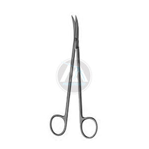 Tijeras Lillehei-Potts con cuchillas de acero inoxidable de 7 pulgadas, borde de afeitar curvo y puntas de tenotomía, mango de anillo, fuente de alimentación manual - Product Image 6