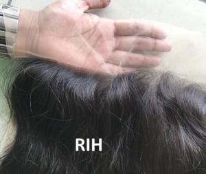 Extension de cheveux naturels péruviens pour femmes, cuticule, longueur 14 pouces, 13x6, ondulé, naturel, vente en gros - Product Image 6