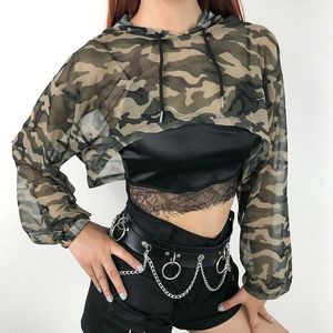 Hoodie court décontracté blanc en coton et élasthanne pour femme, avec logo personnalisé, en tissu tricoté, teinture unie, placement frontal, écologique, collection printemps - Product Image 4