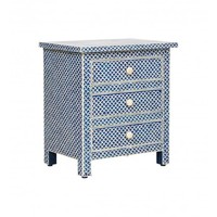 Tables d'appoint incrustées d'os de chameau pour salon, maison, hôtel, salle de bain, meubles de maison polyvalents