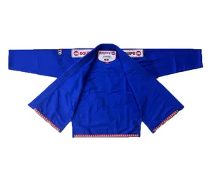 Uniformes brésiliennes jitsu pour hommes et femmes, GB sur mesure, avec patchs de haute qualité, prix de gros - Product Image 1