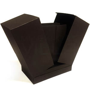 Emballage pliable en papier Kraft de haute qualité, 10 pièces, boîte d'emballage pour cosmétiques, T-Shirt vêtements - Product Image 4