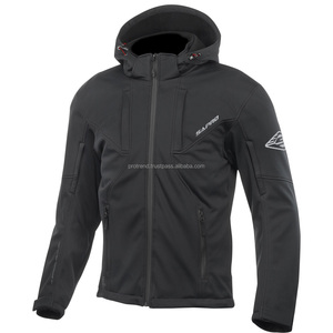 Veste de moto softshell thermique coupe-vent imperméable pour les livreurs et les acheteurs professionnels - Product Image 1