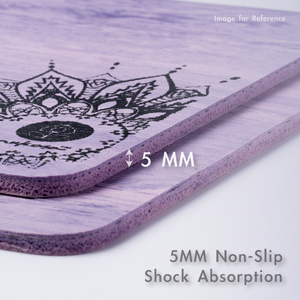 Esterilla de Yoga para entrenamiento físico, coderas cómodos de cuero de goma para la rodilla, esteras para hacer ejercicio - Product Image 3