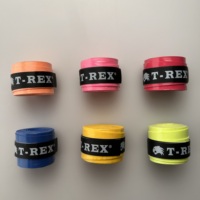 Overgrip de Tenis 2024, Sensación Seca, Antideslizante, Material PU Adhesivo, 20 Colores Diferentes Disponibles, Marcas LIBOTAI T-REX Taiwán