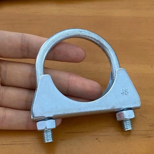 Ống Xả Chữ <span class=keywords><strong>U</strong></span> Bằng Thép Không Gỉ 304, Kẹp Ống Xả Có Chất Nền Kiể<span class=keywords><strong>u</strong></span> Yên - Product Image 2