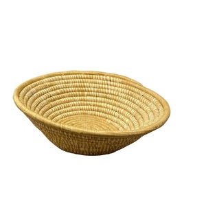 Rattan Serving Bowl in Natural Color with Round Shape Perfect for <b>Tabletop</b> and Dining Kitchenware Accessory - Product Image 1