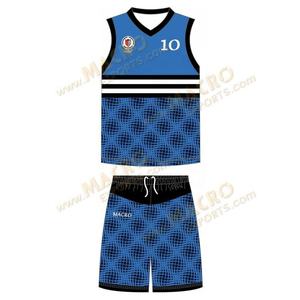 เครื่องแบบทีมสโมสรเสื้อบาสเก็ตบอลพิมพ์ซับลิเมชันทำจากโพลีเอสเตอร์สำหรับผู้ชาย - Product Image 1