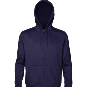 Sudadera con Capucha para Hombre de Alta Calidad OEM, Cierre de Cremallera, Corte Regular, Poliéster/Algodón, Transpirable y Antiarrugas - Product Image 1