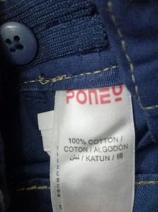 Pantalons chino décontractés trois-quarts en coton de qualité supérieure pour adolescents, avec étiquettes de marque originales, lot de stock du Bangladesh - Product Image 5